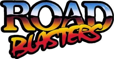 RoadBlasters logo for ZX Spectrum